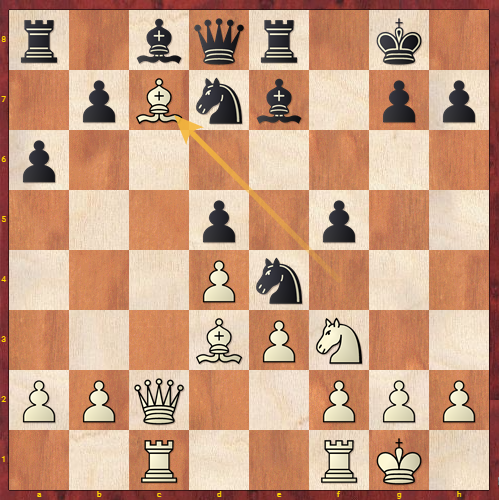 Chess Trap - Rubinstein Trap