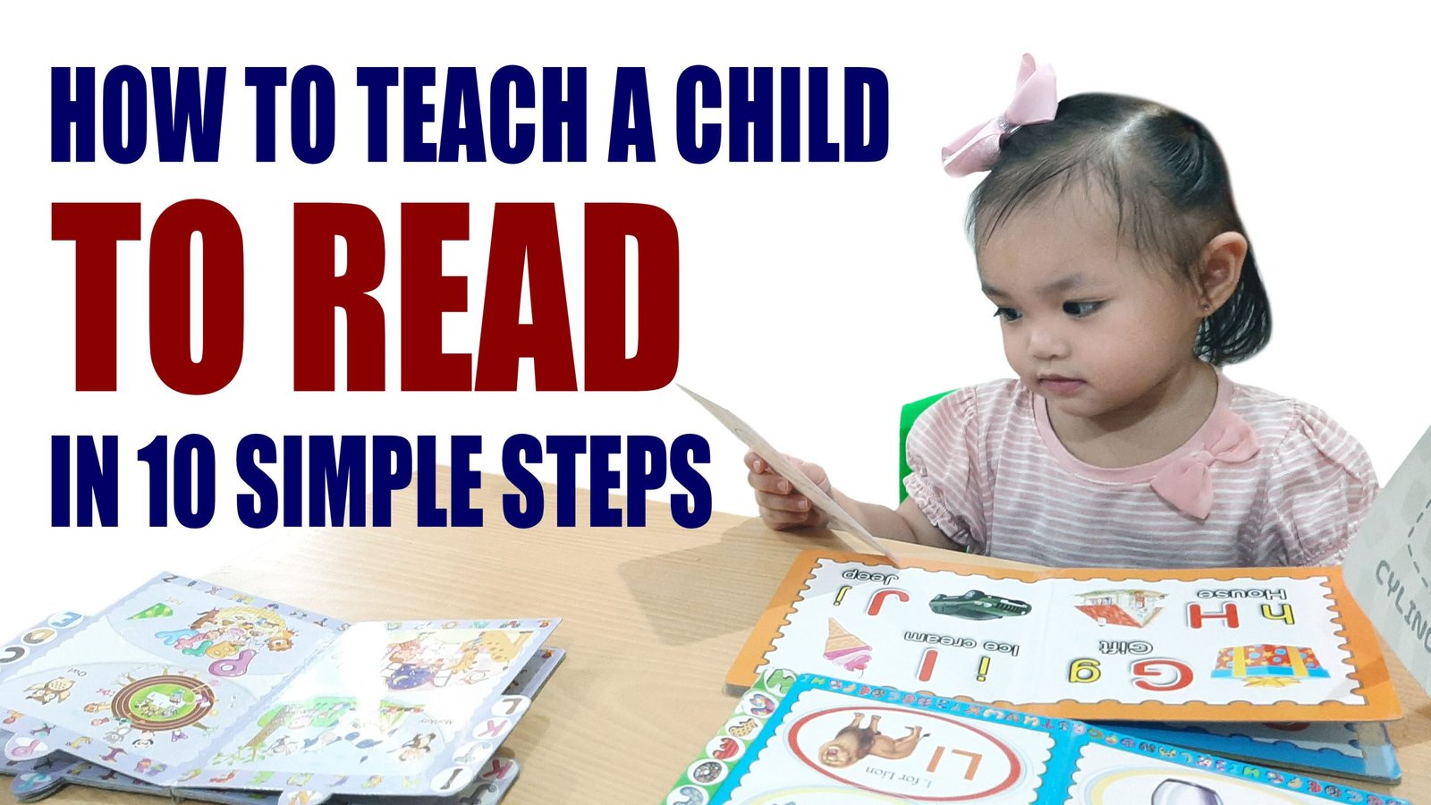 How to Teach a Child to Read in 10 Simple Steps - Cognitio Tutorial and ...